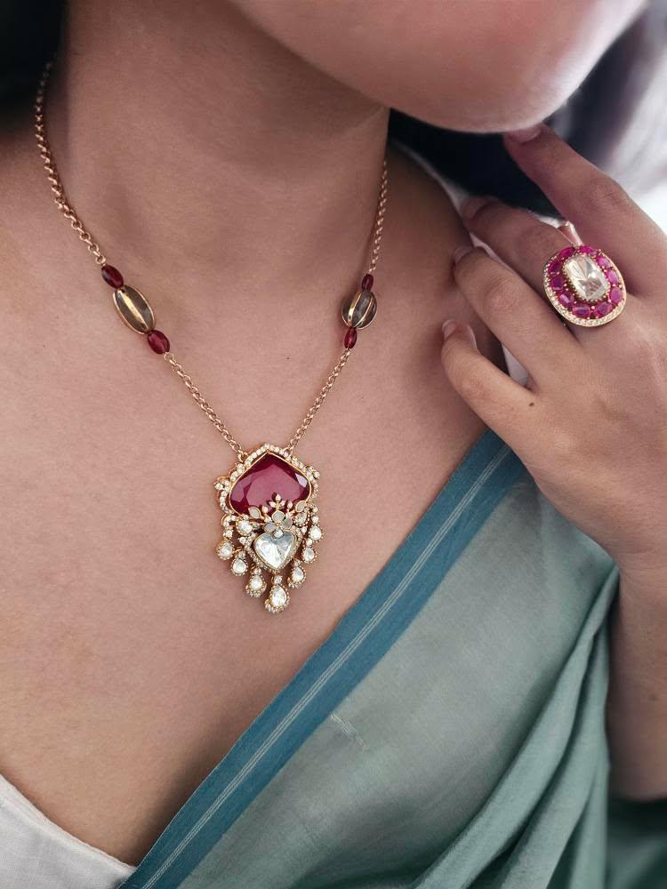 Tarai polki ring Thumbnail