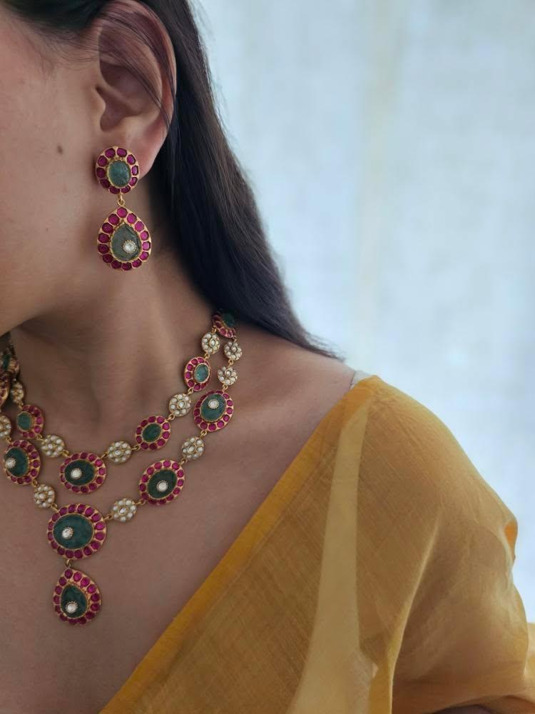 Shenaz polki necklace Thumbnail