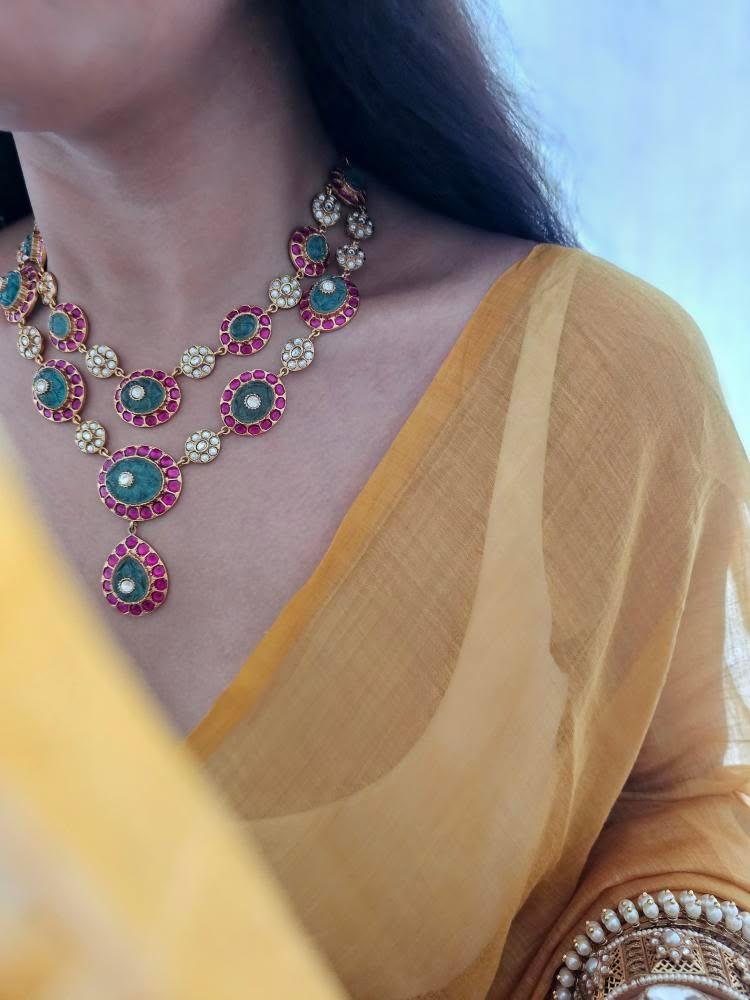 Shenaz polki necklace Thumbnail