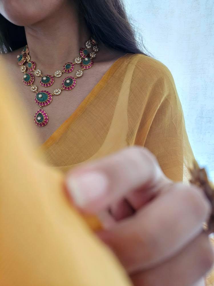 Shenaz polki necklace Thumbnail