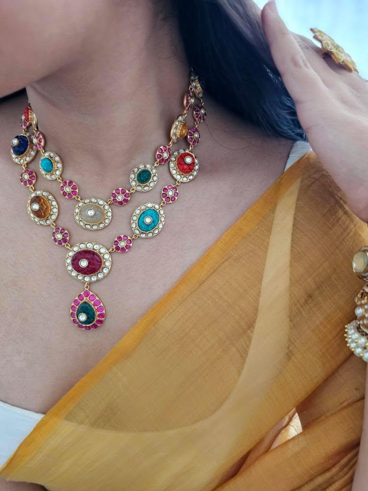 Shenaz polki necklace Thumbnail