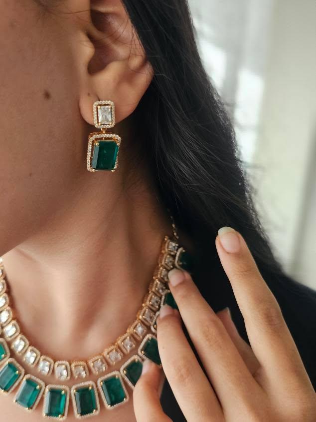 Sahira polki necklace Thumbnail