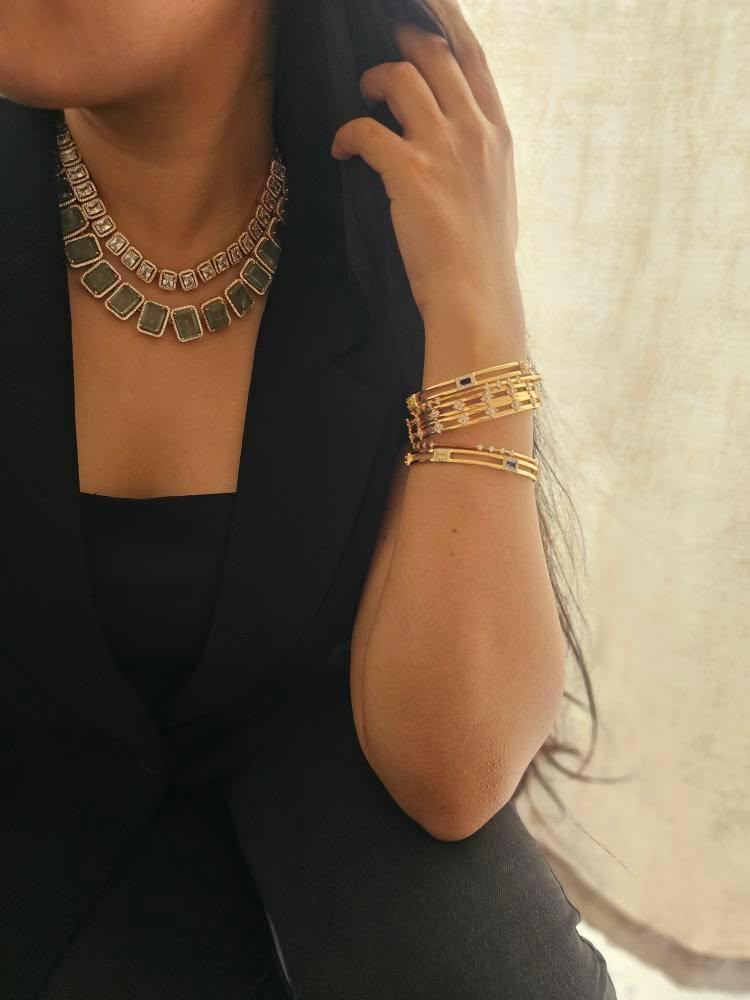 Sahira polki necklace Thumbnail