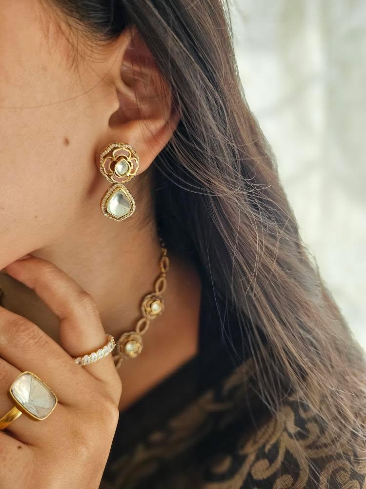 Narima polki necklace Thumbnail