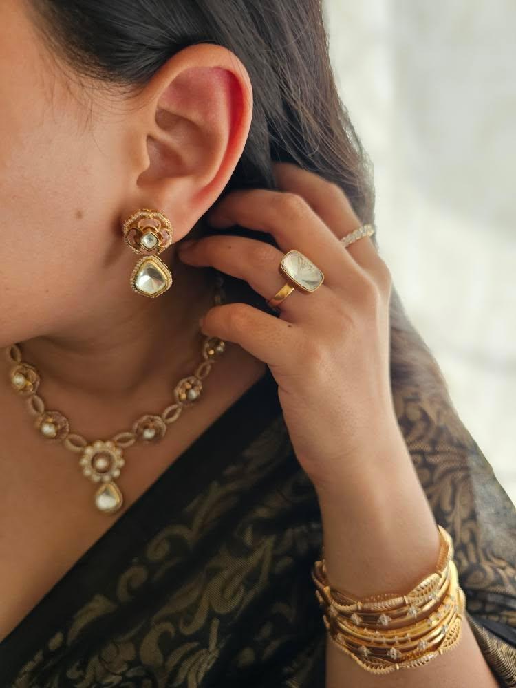 Narima polki necklace Thumbnail