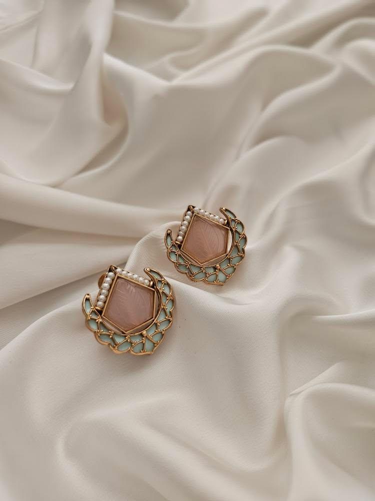 Poorti handcrafted studs Thumbnail