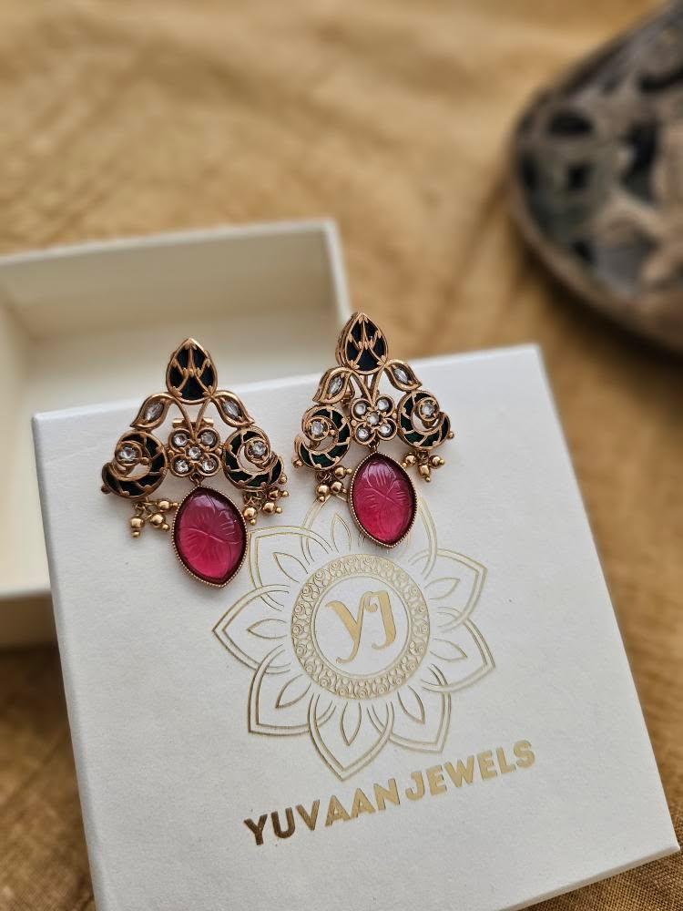 Tirthi handcrafted earrings Thumbnail