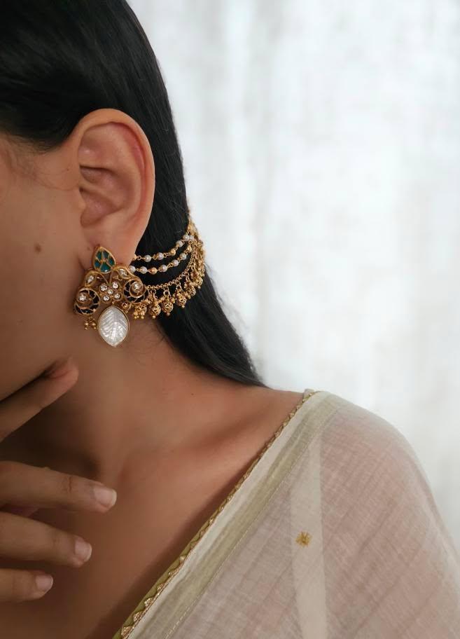 Tirthi handcrafted earrings Thumbnail