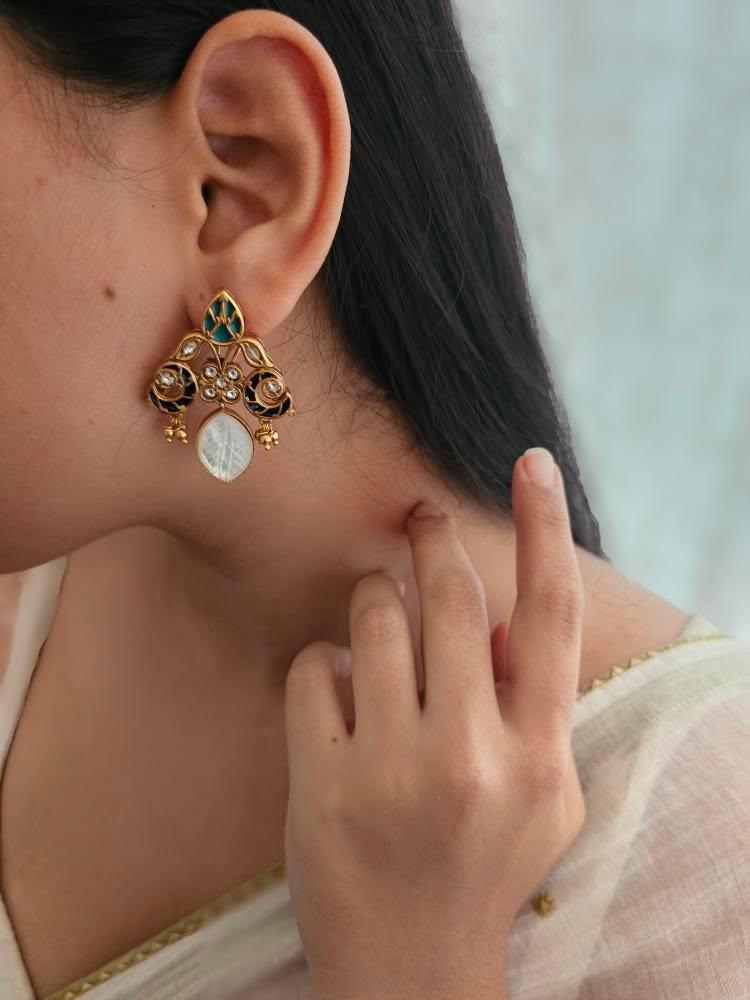 Tirthi handcrafted earrings Thumbnail