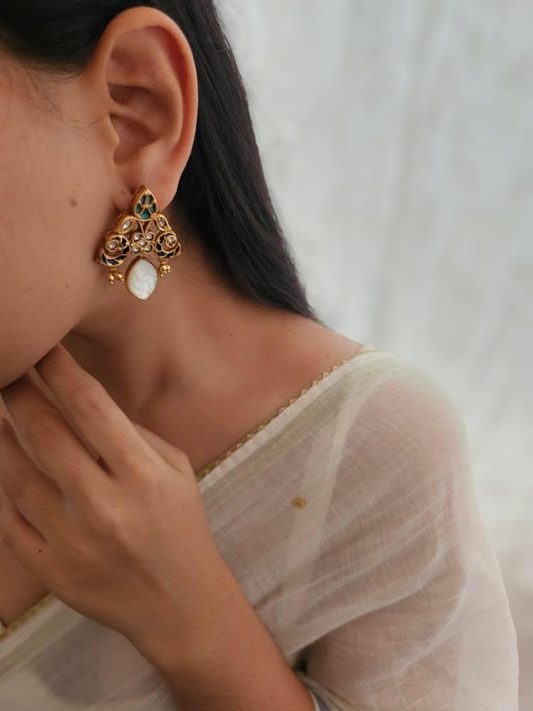 Tirthi handcrafted earrings Thumbnail
