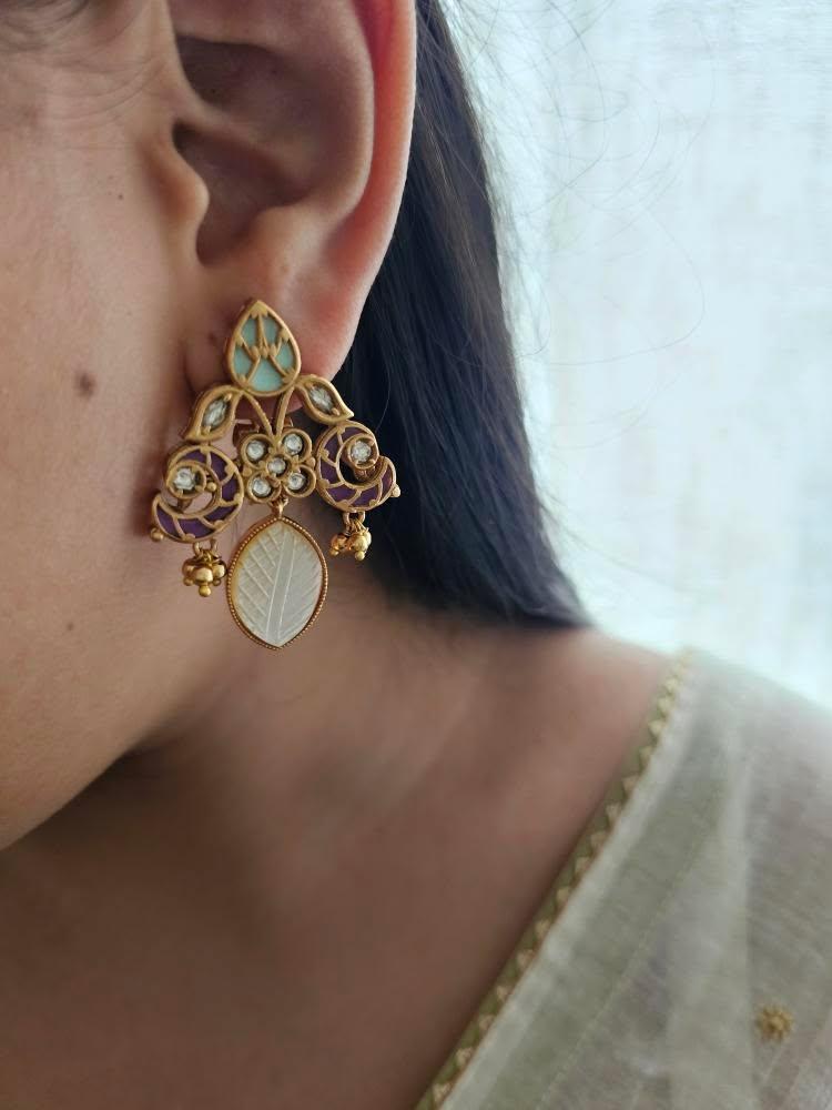 Tirthi handcrafted earrings Thumbnail