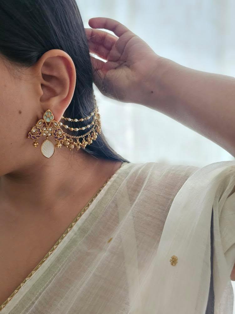 Tirthi handcrafted earrings Thumbnail