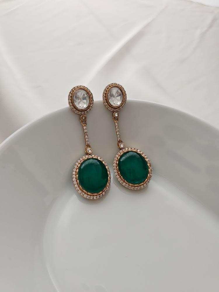 Badria quartz earrings Thumbnail