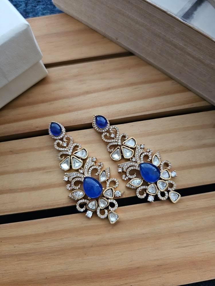 Avantika polki earrings Thumbnail