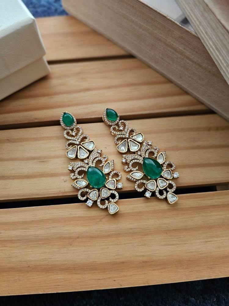 Avantika polki earrings Thumbnail