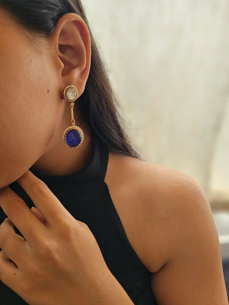 Badria quartz earrings Thumbnail