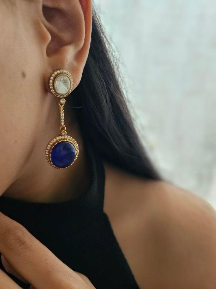Badria quartz earrings Thumbnail