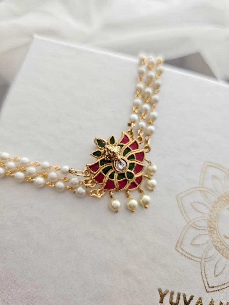 Mor pearl choker Thumbnail