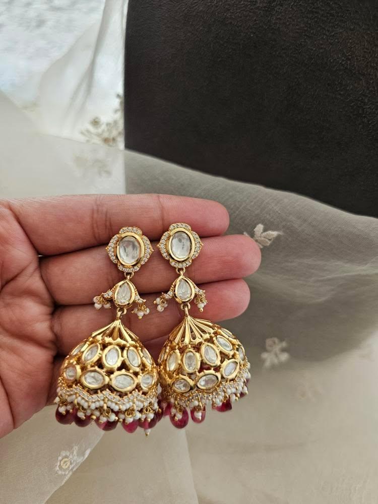 Miraya pearl and polki choker Thumbnail