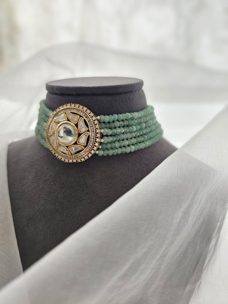 Alfaaz polki and pearl choker Thumbnail
