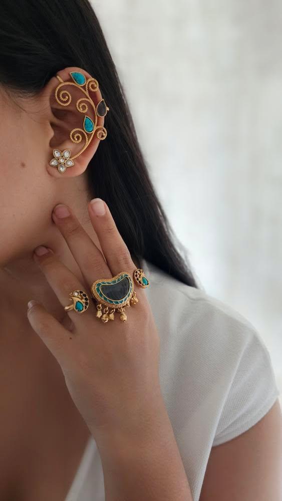 Zohra handcrafted earcuff Thumbnail
