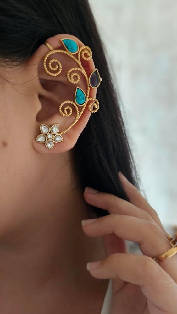 Zohra handcrafted earcuff Thumbnail