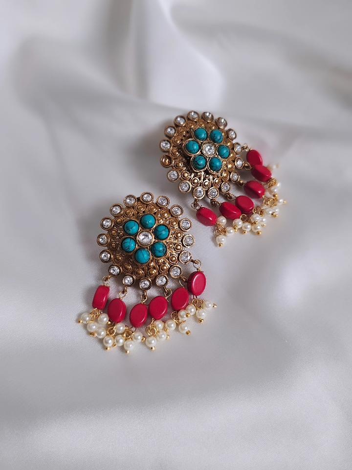 Sawan handcrafted necklace Thumbnail