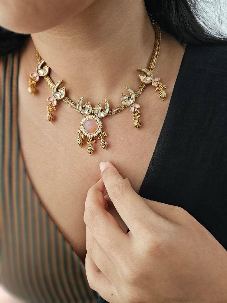 Mora handcrafted necklace Thumbnail