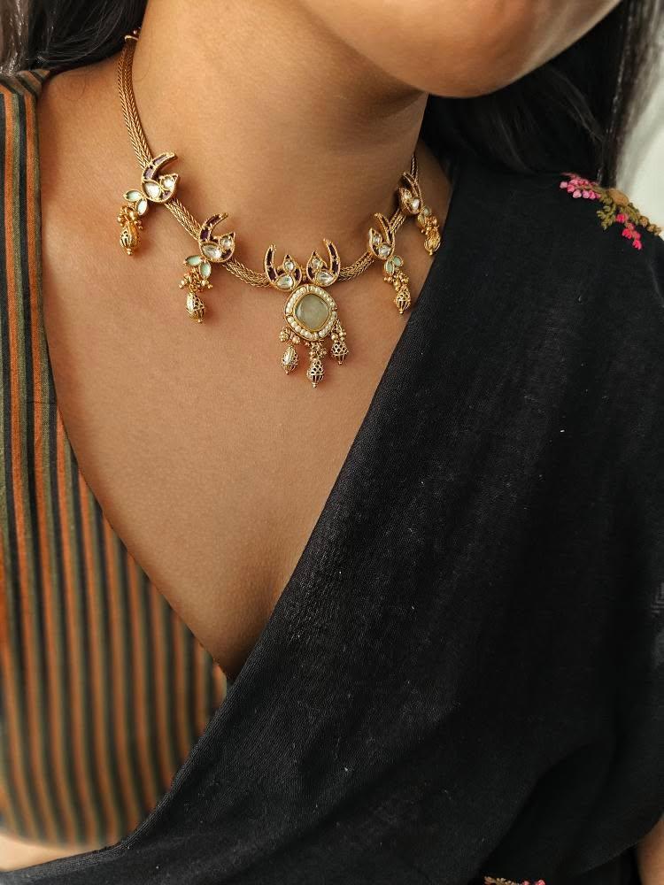 Mora handcrafted necklace Thumbnail