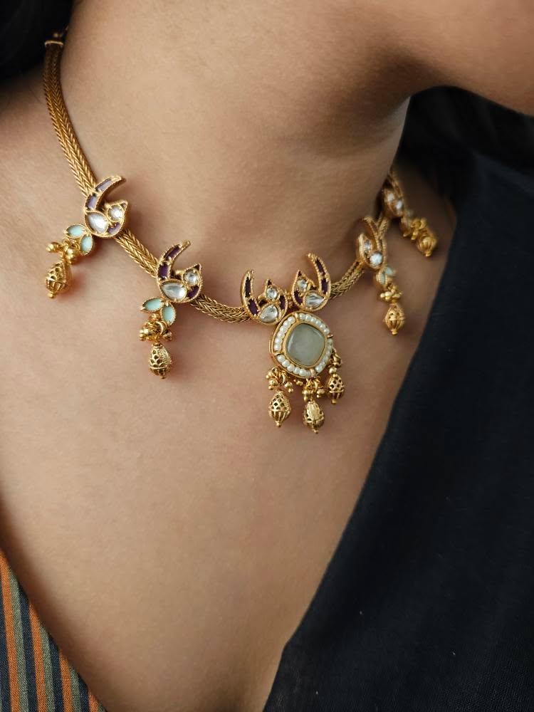 Mora handcrafted necklace Thumbnail