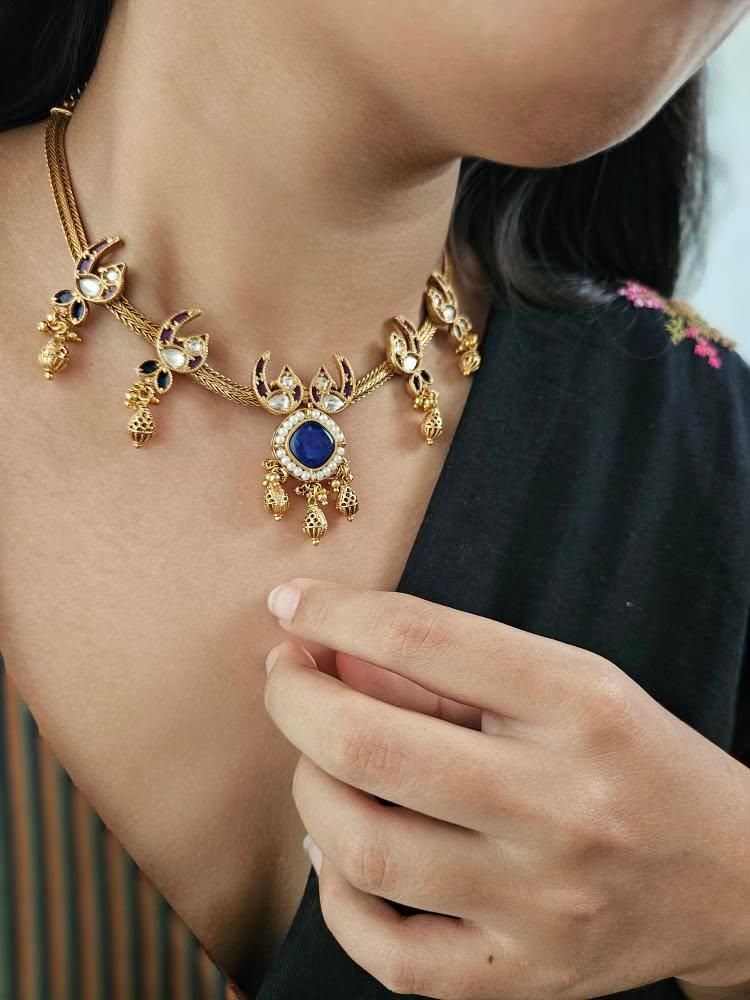 Mora handcrafted necklace Thumbnail