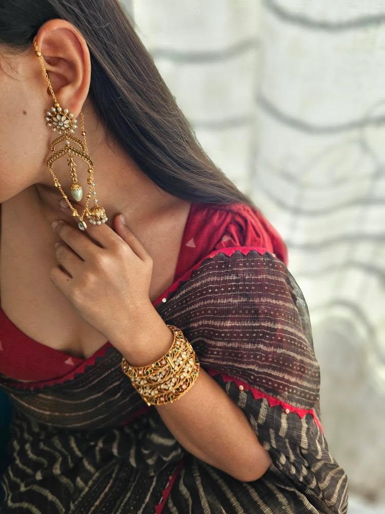 Bhavya handcrafted chaandbali Thumbnail
