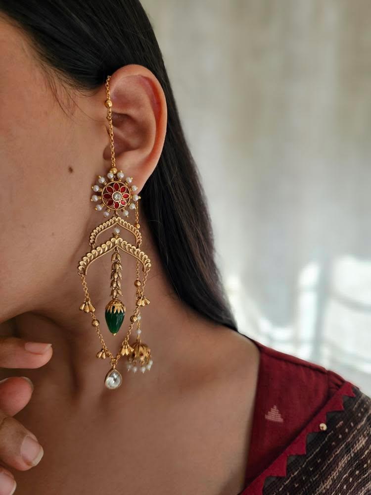 Bhavya handcrafted chaandbali Thumbnail