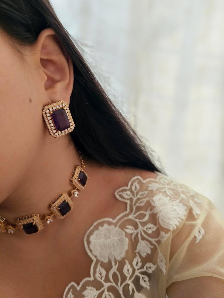 Abidah quartz choker Thumbnail