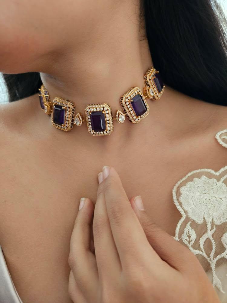 Abidah quartz choker Thumbnail