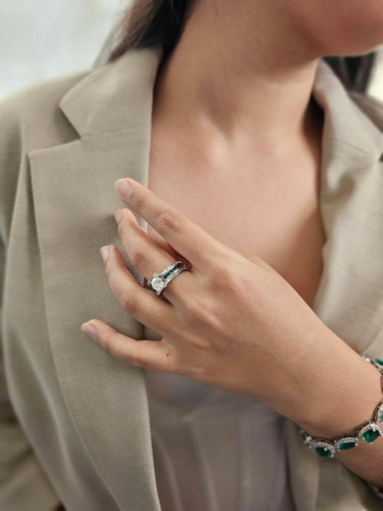 Riva solitare ring Thumbnail
