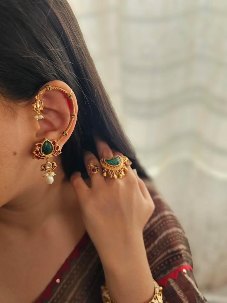 Kamaal handcrafted earcuffs Thumbnail