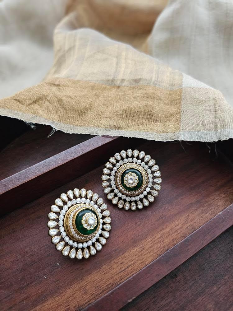 Surya polki studs Thumbnail