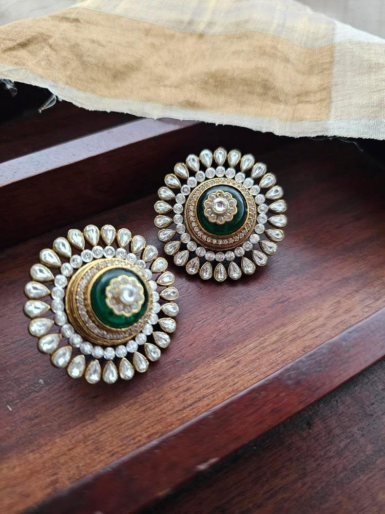 Surya polki studs Thumbnail