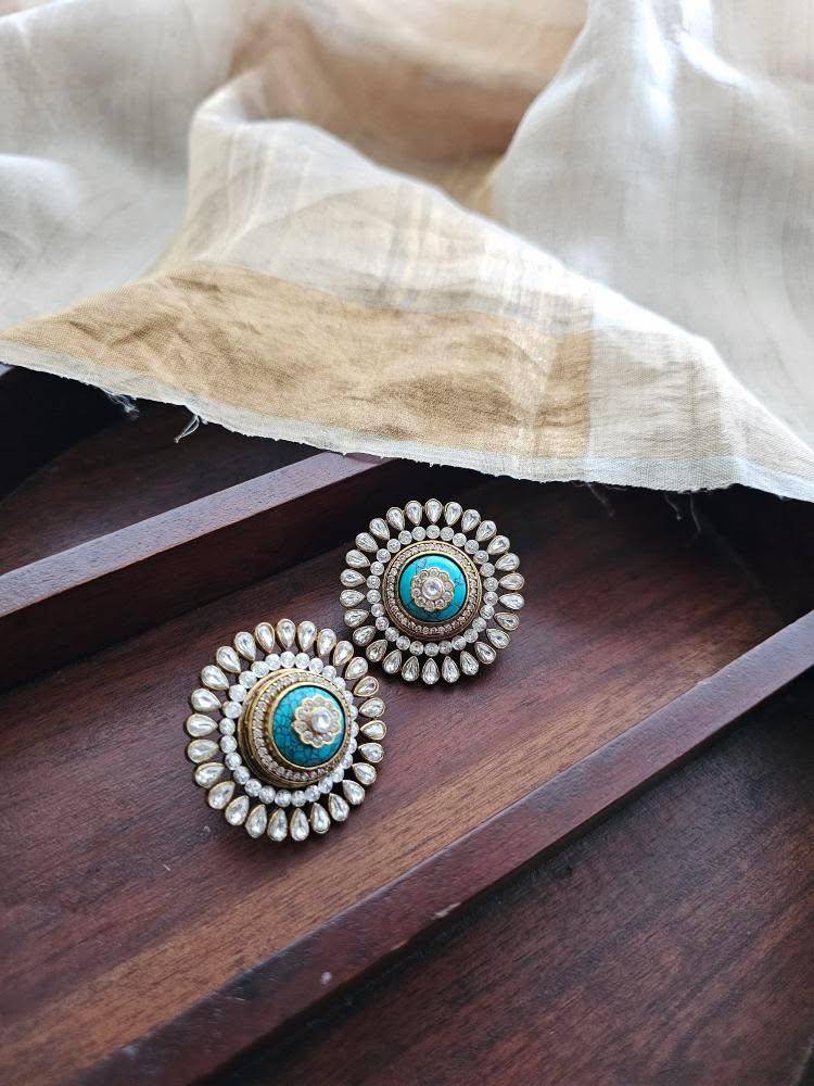 Surya polki studs Thumbnail