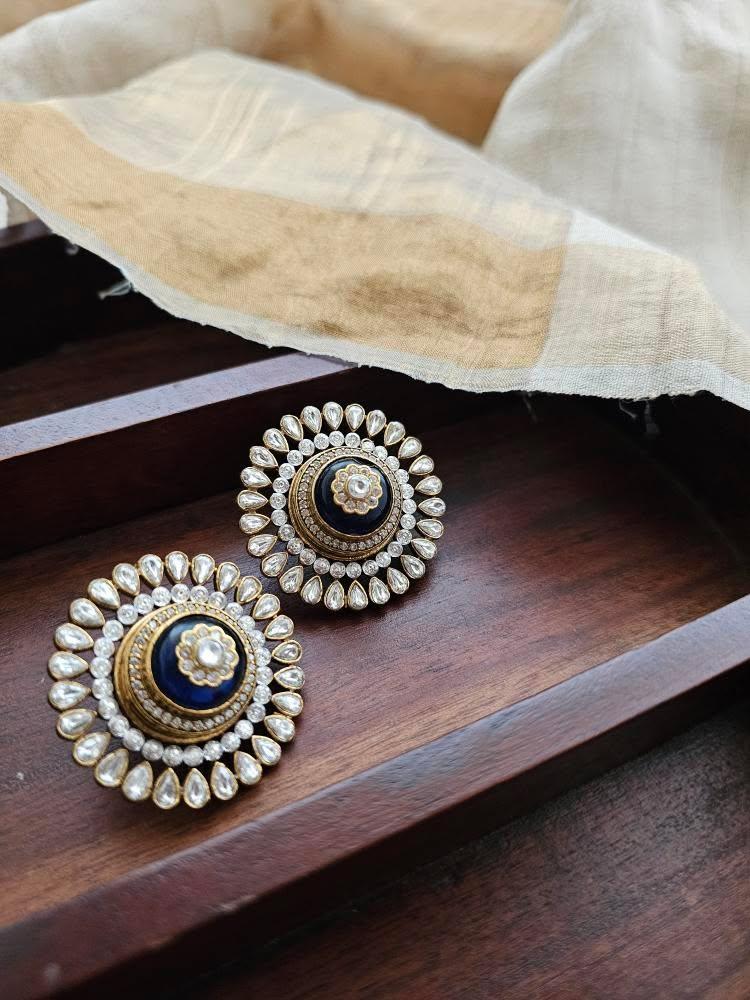 Surya polki studs Thumbnail