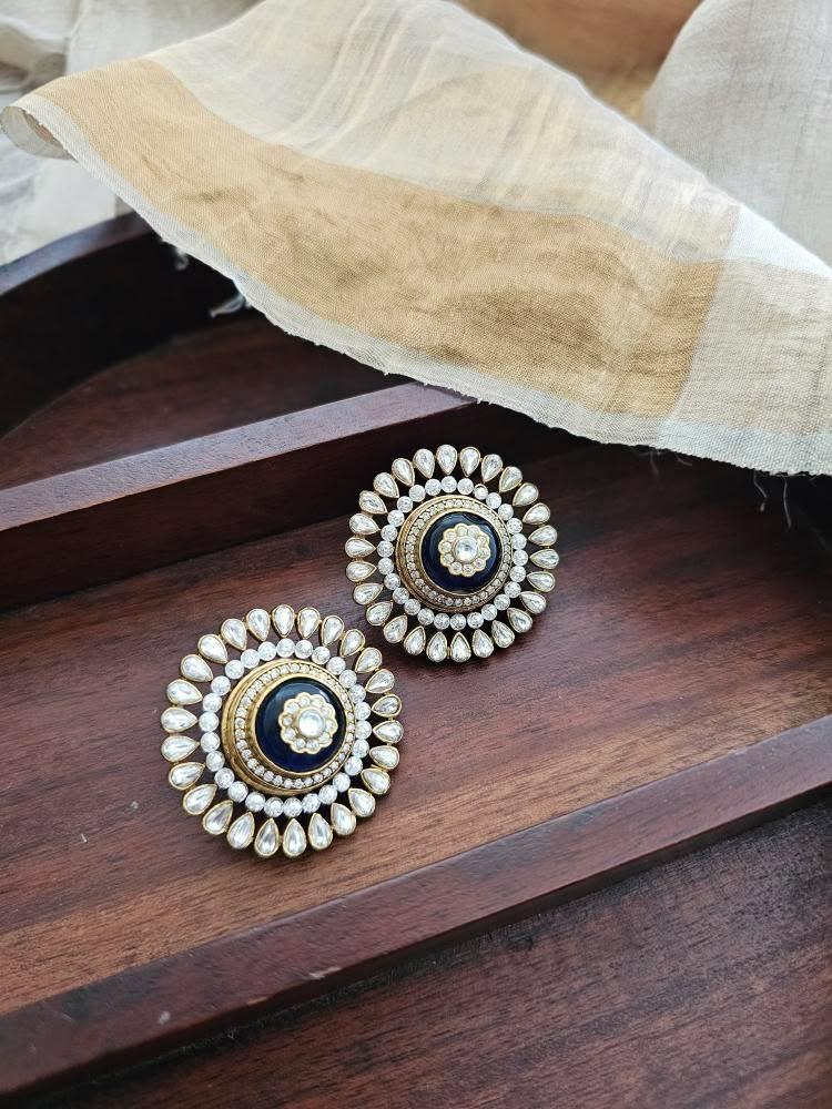 Surya polki studs Thumbnail