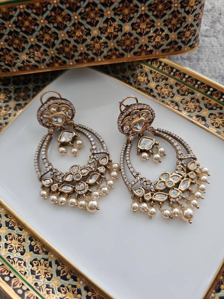 Smriti polki earrings Thumbnail