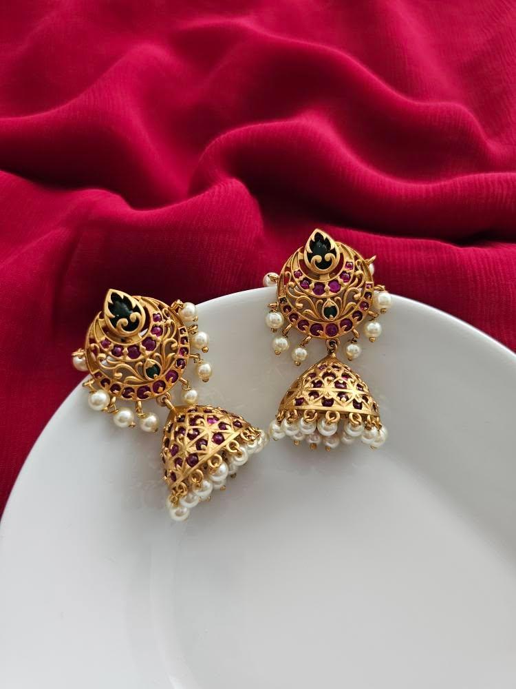 Umika handcrafted jhumki Thumbnail