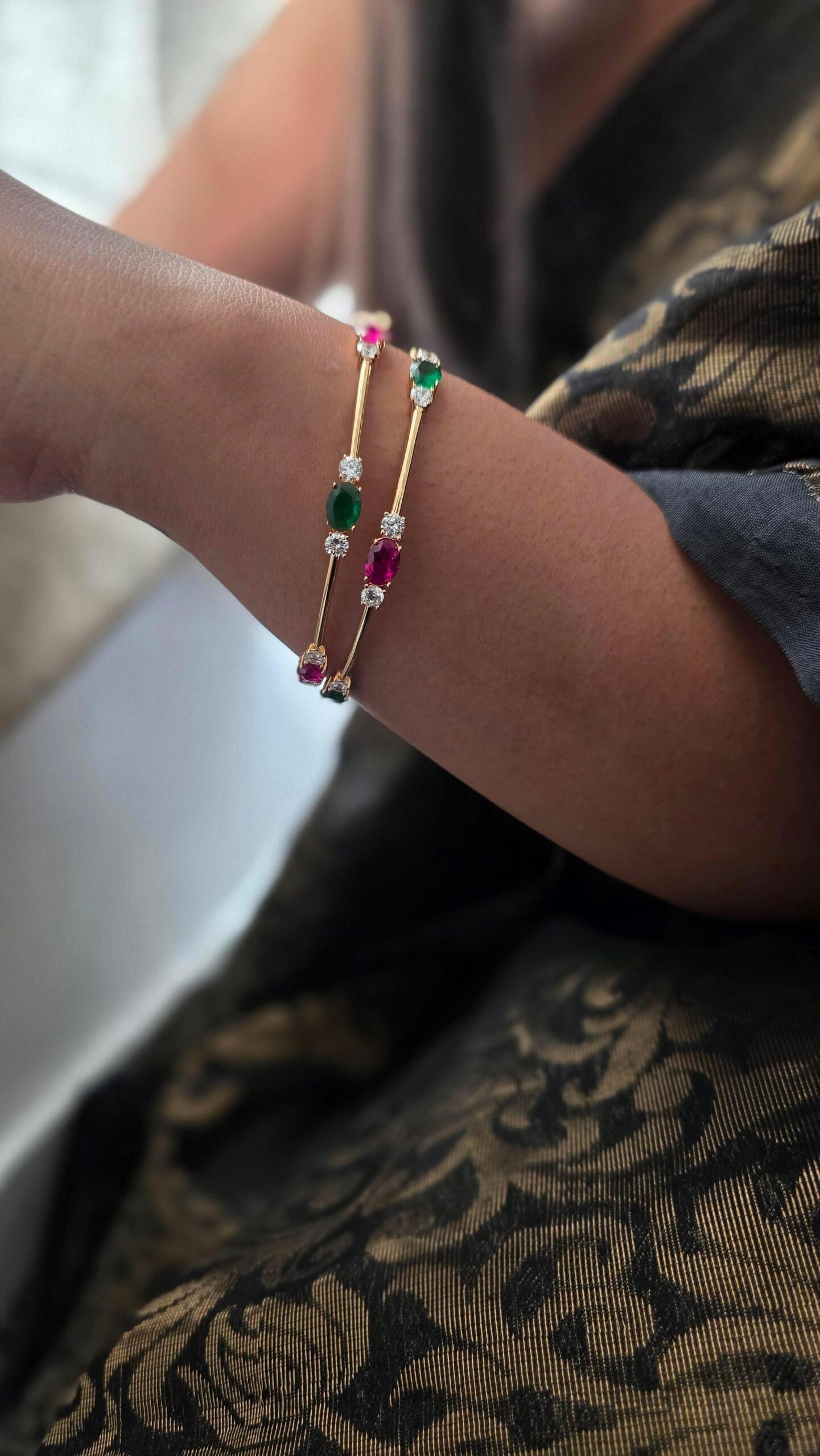 Arwa delicate bangles Thumbnail