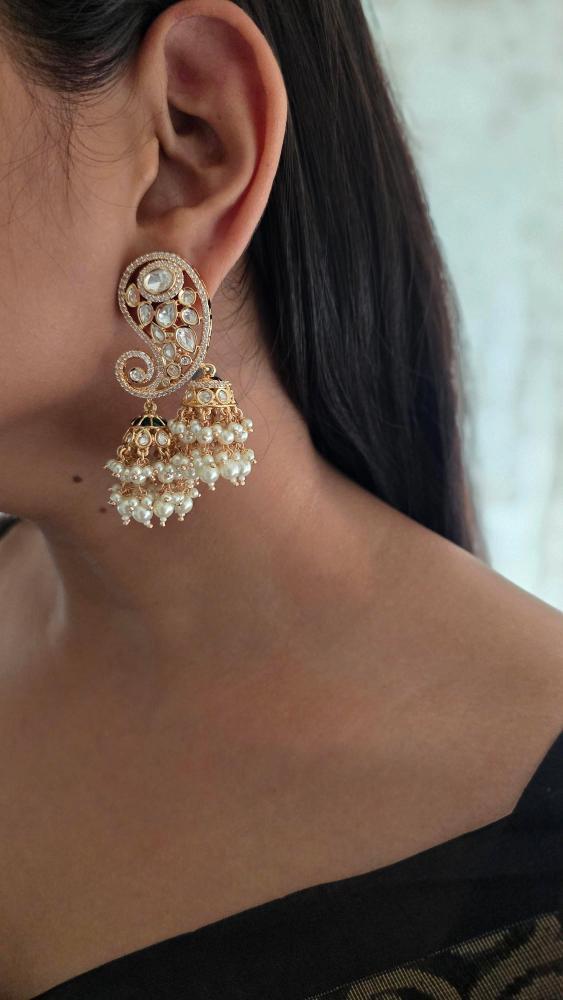 Ishika polki jhumki Thumbnail