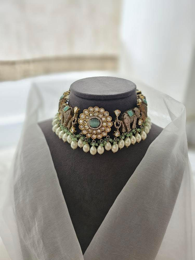 Sara polki choker Thumbnail