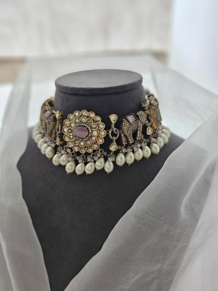 Sara polki choker Thumbnail