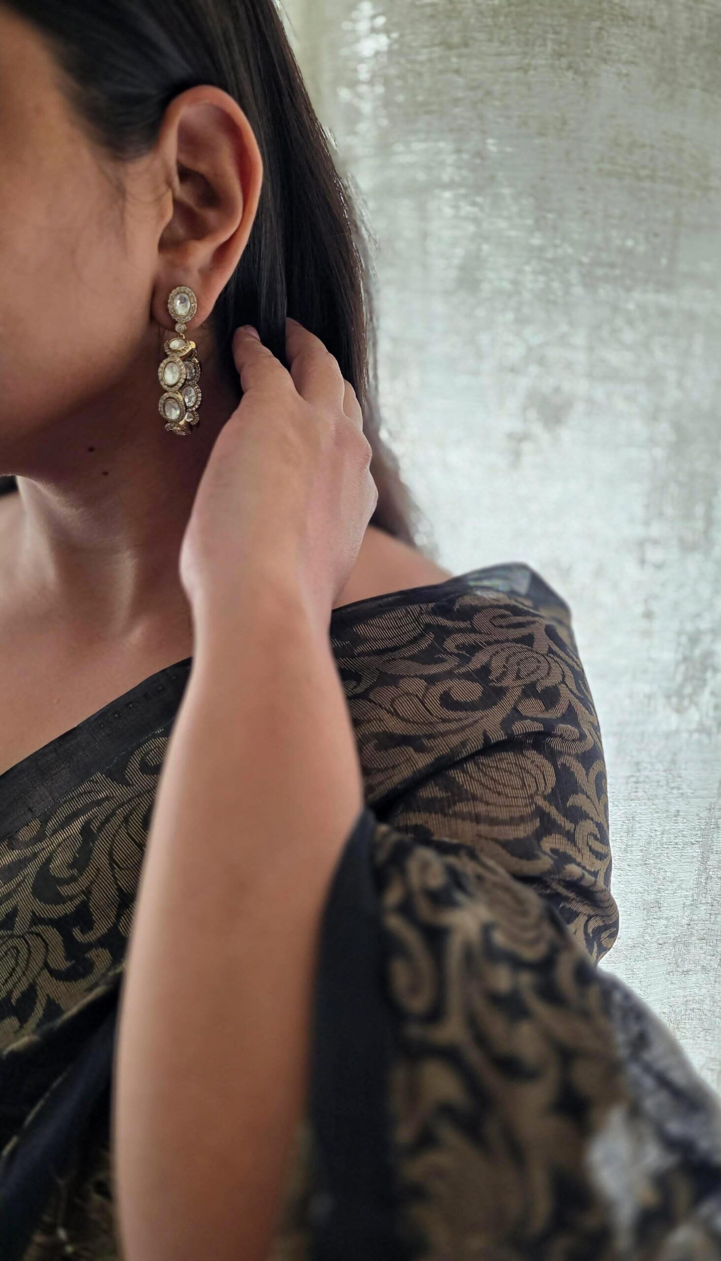 Suhana polki earrings Thumbnail