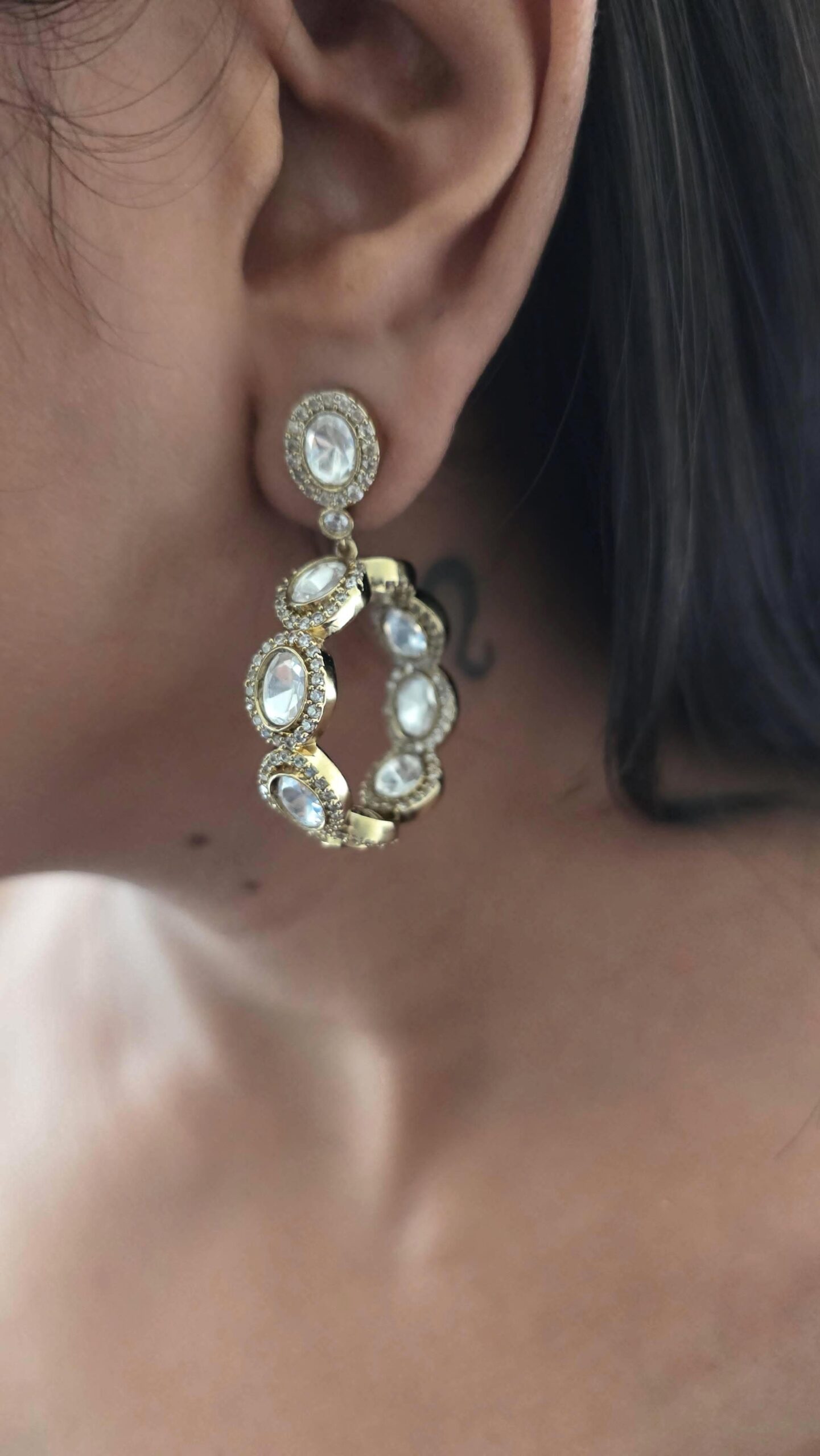 Suhana polki earrings Thumbnail